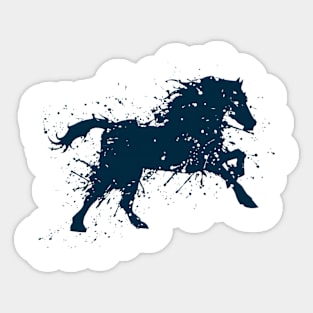 splash horse Sticker